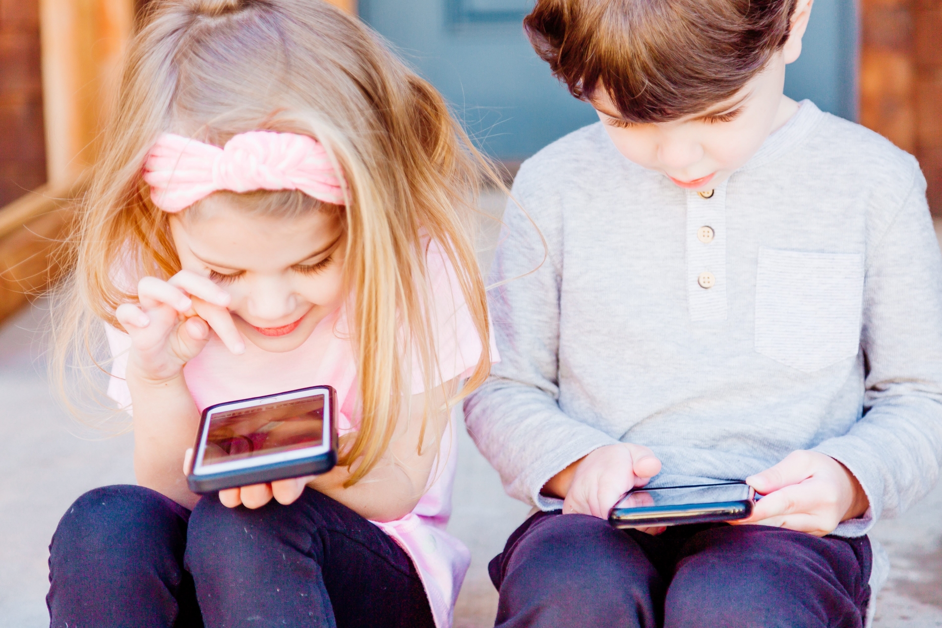 enfants smartphones