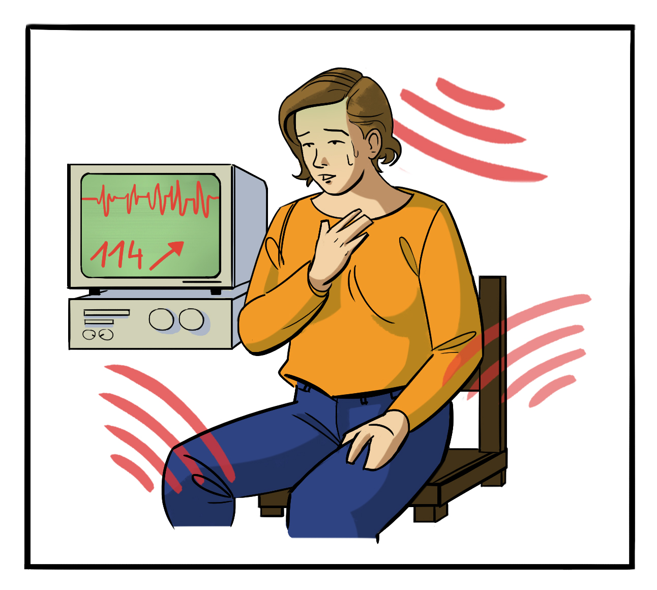 Tachycardie et ondes électromagnétiques